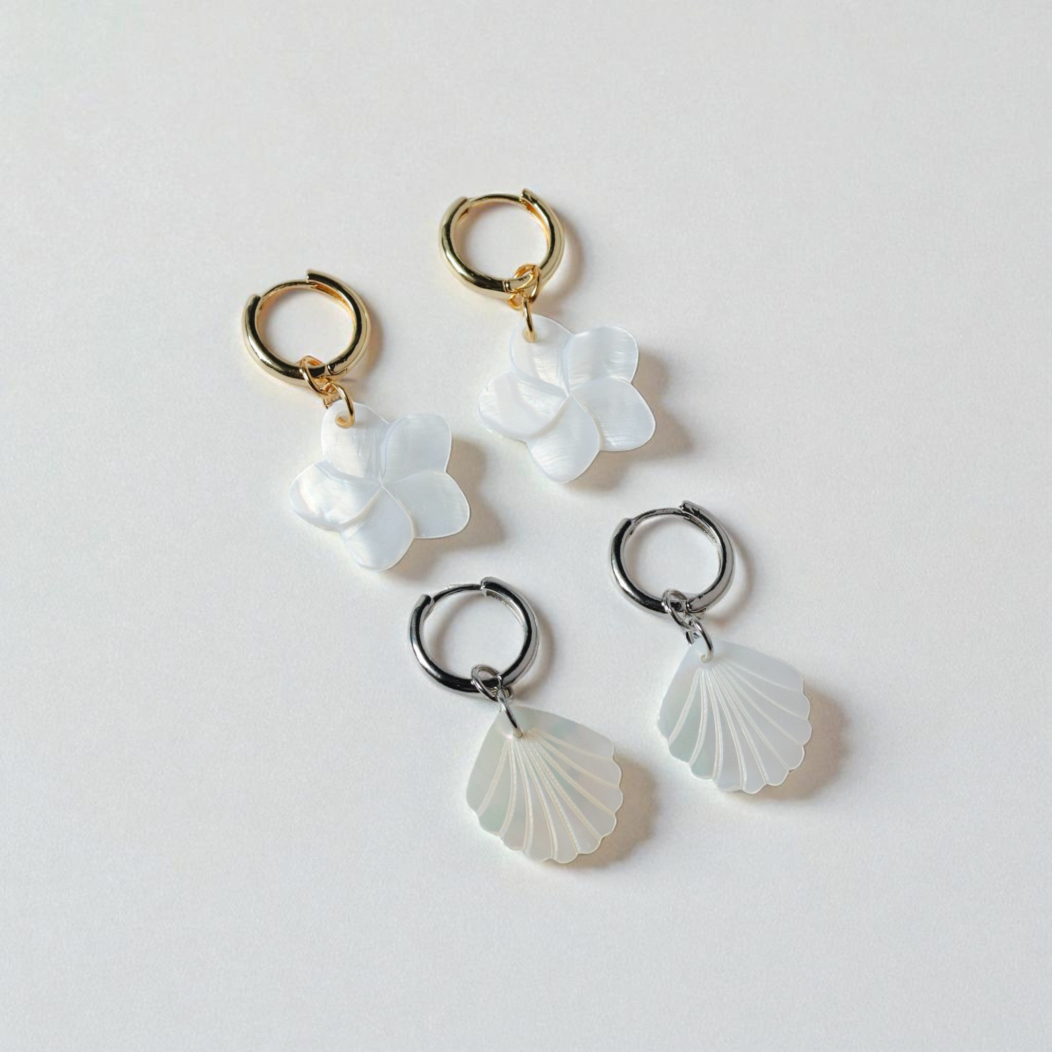 Seaflower Hoops