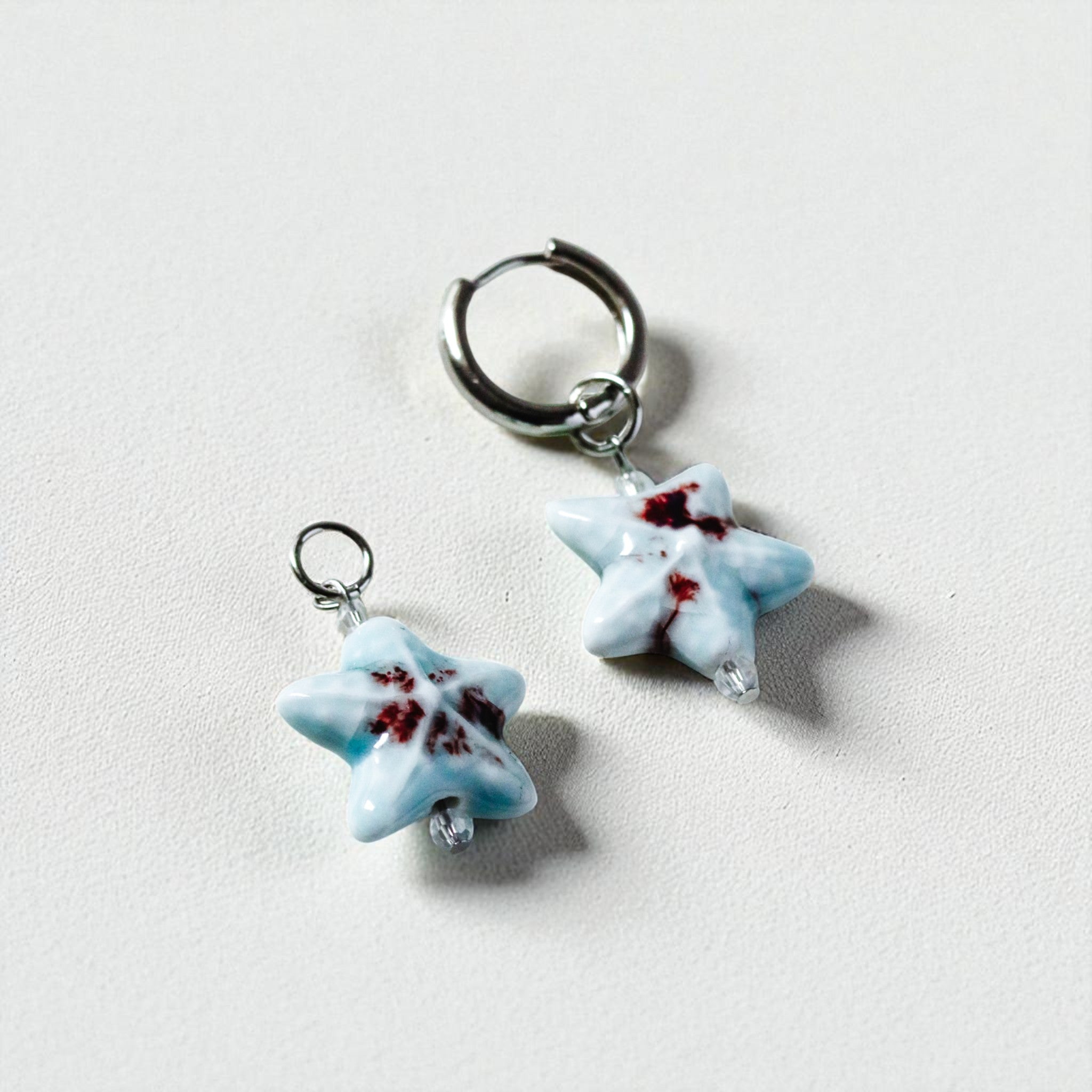 Blue Star Charm