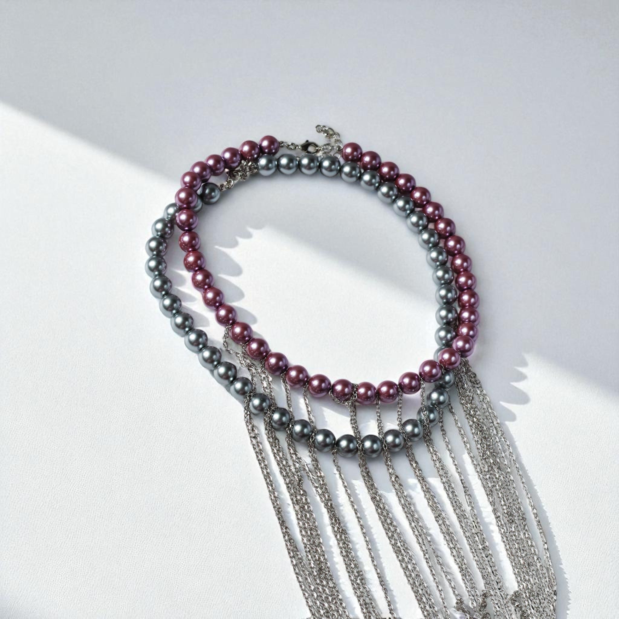 Shadow Lace Necklace