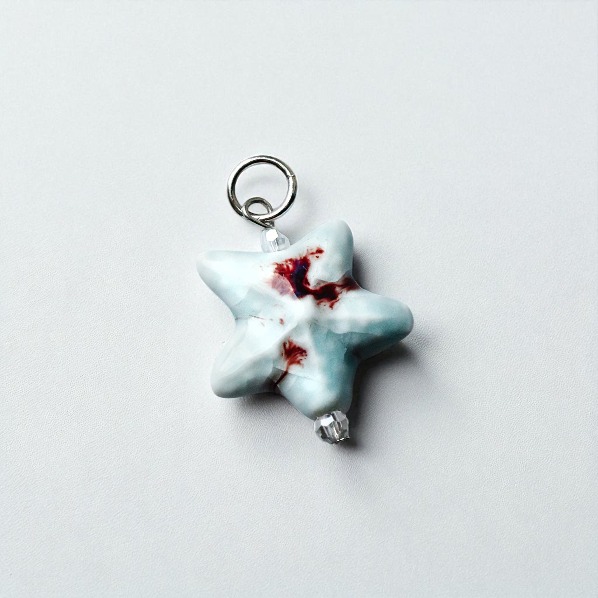 Blue Star Charm