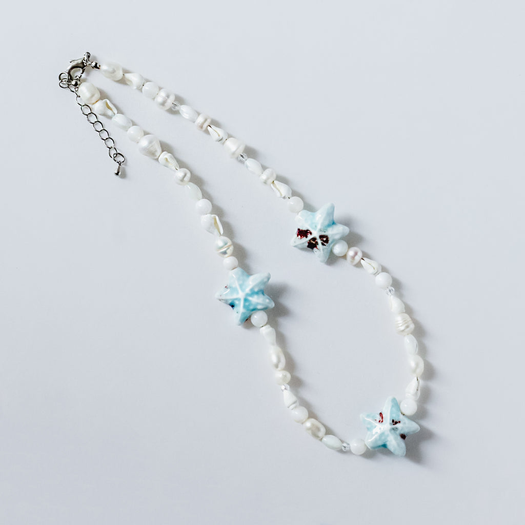 Blue Star Necklace