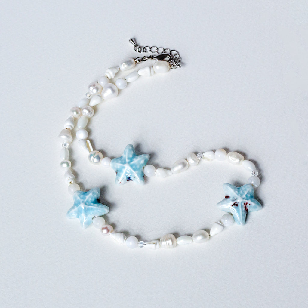 Blue Star Necklace