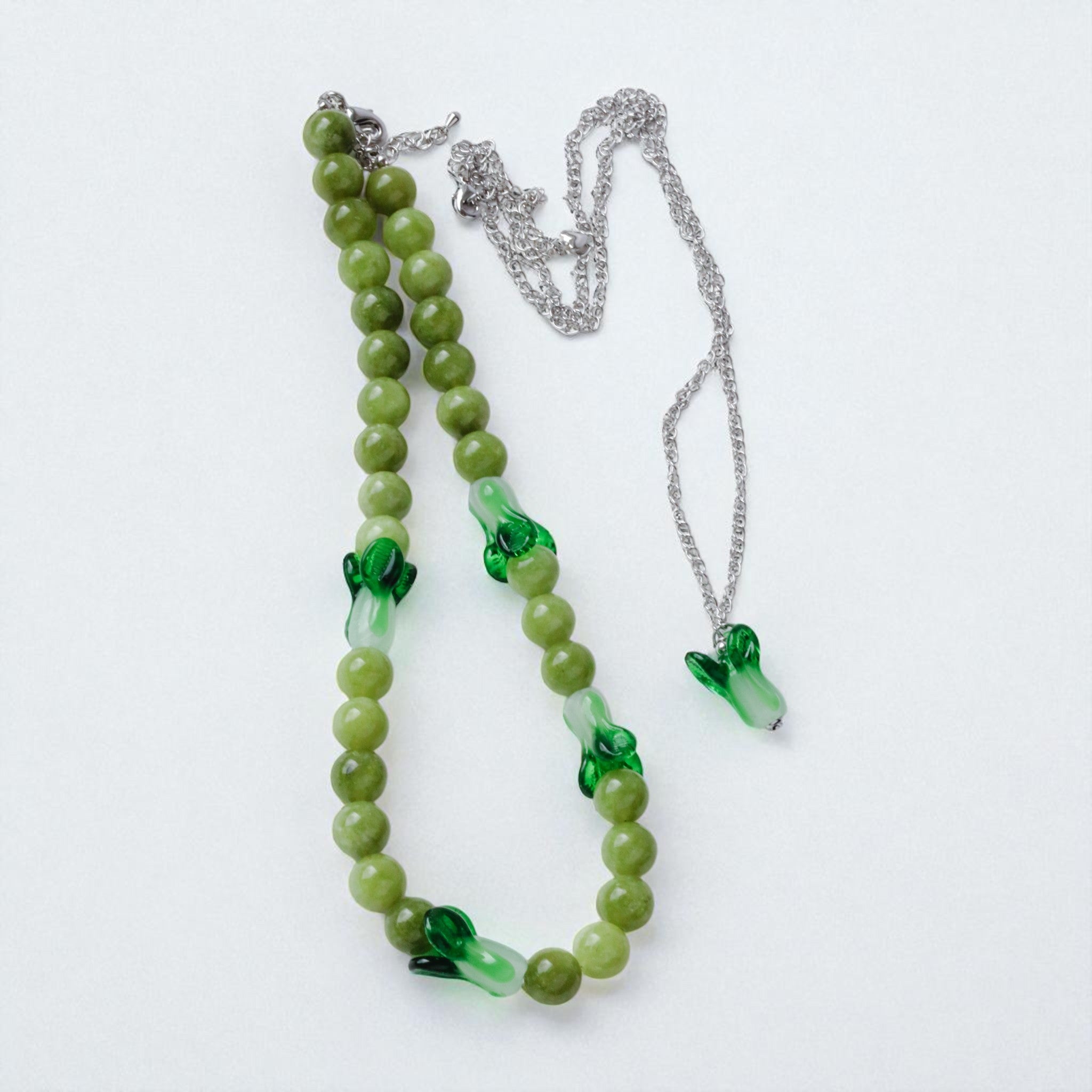 Leaf Me Be Necklace + Chain