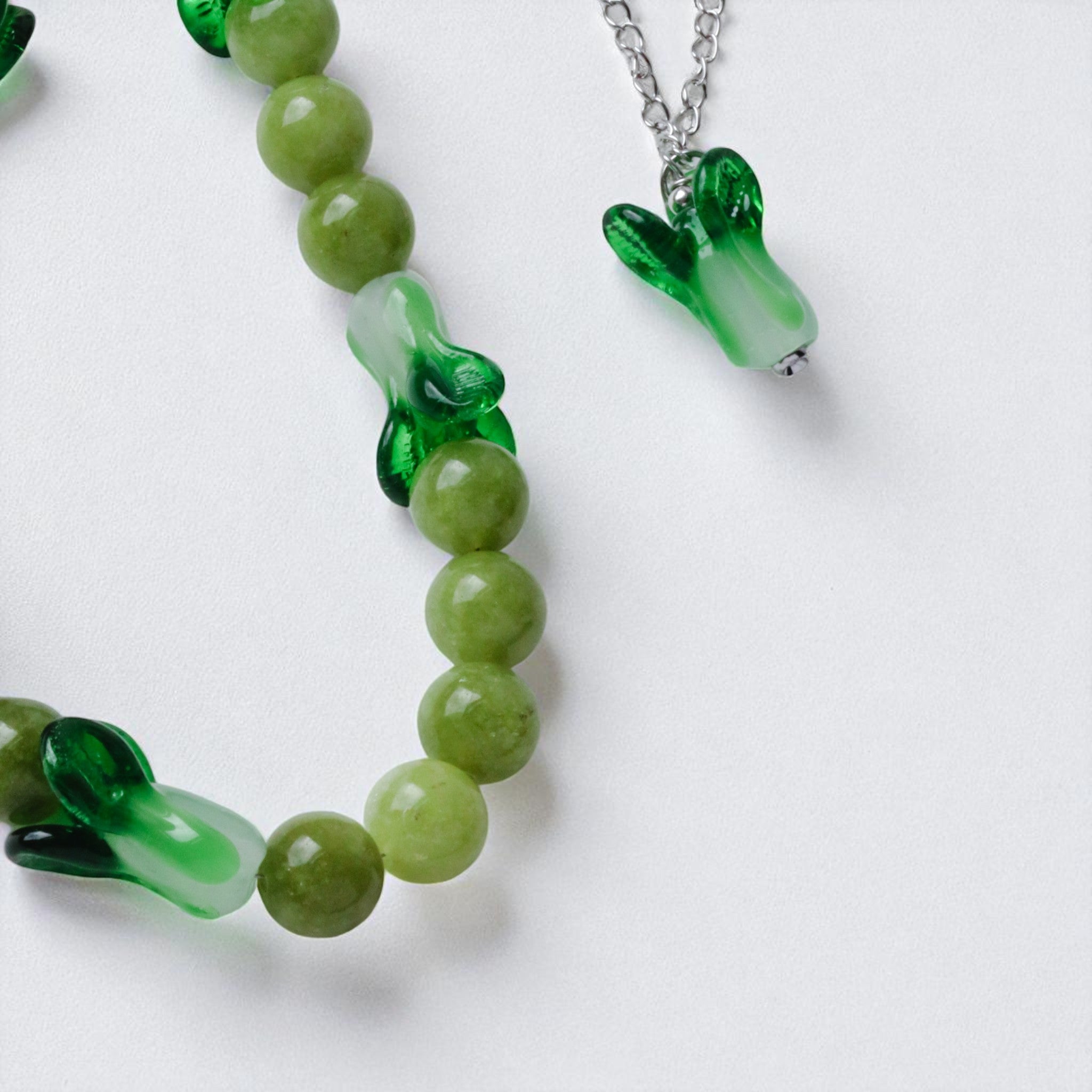 Leaf Me Be Necklace + Chain