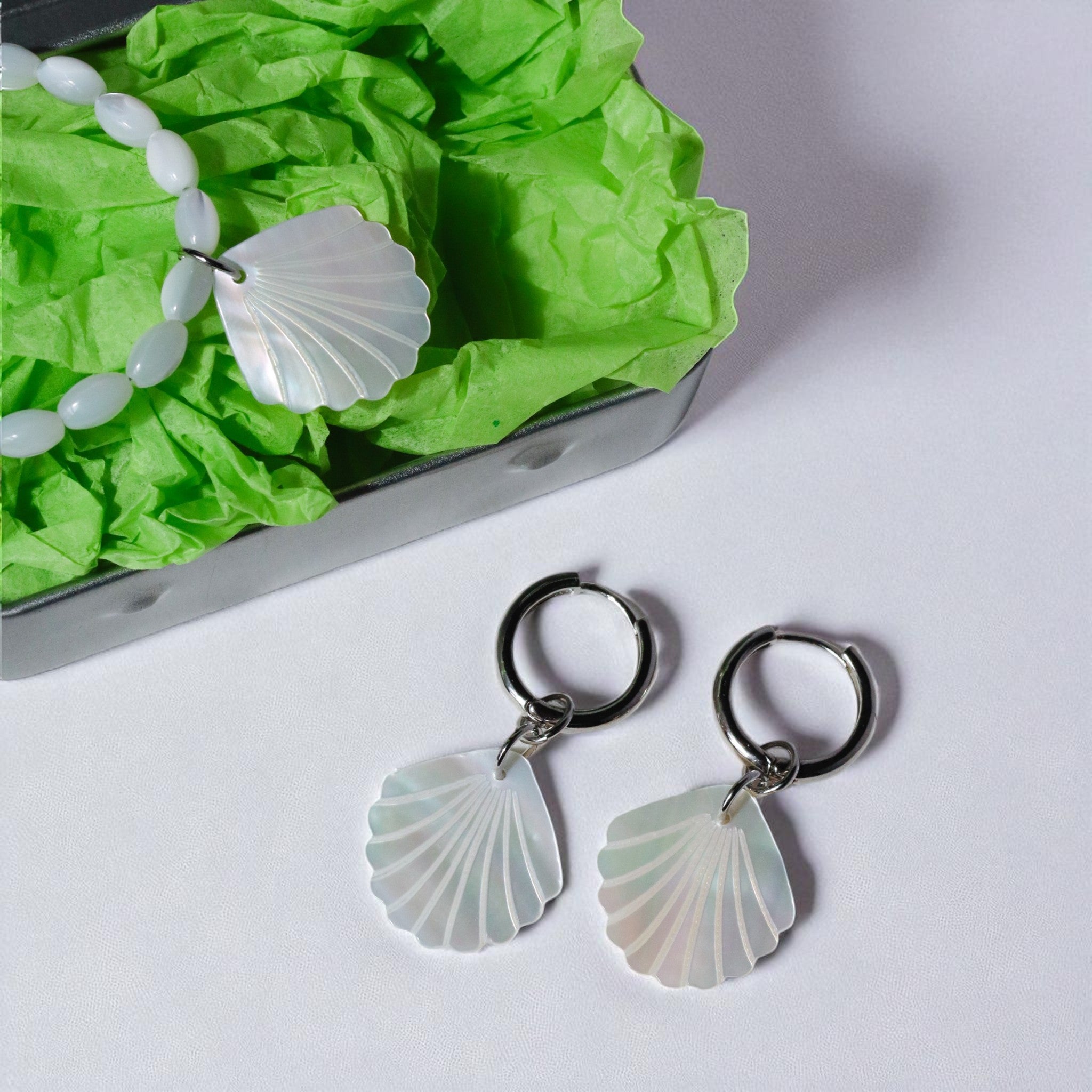 Seaflower Hoops