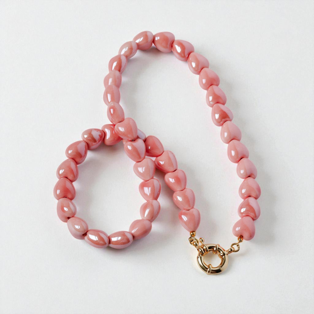 Pink Heartstring Loop
