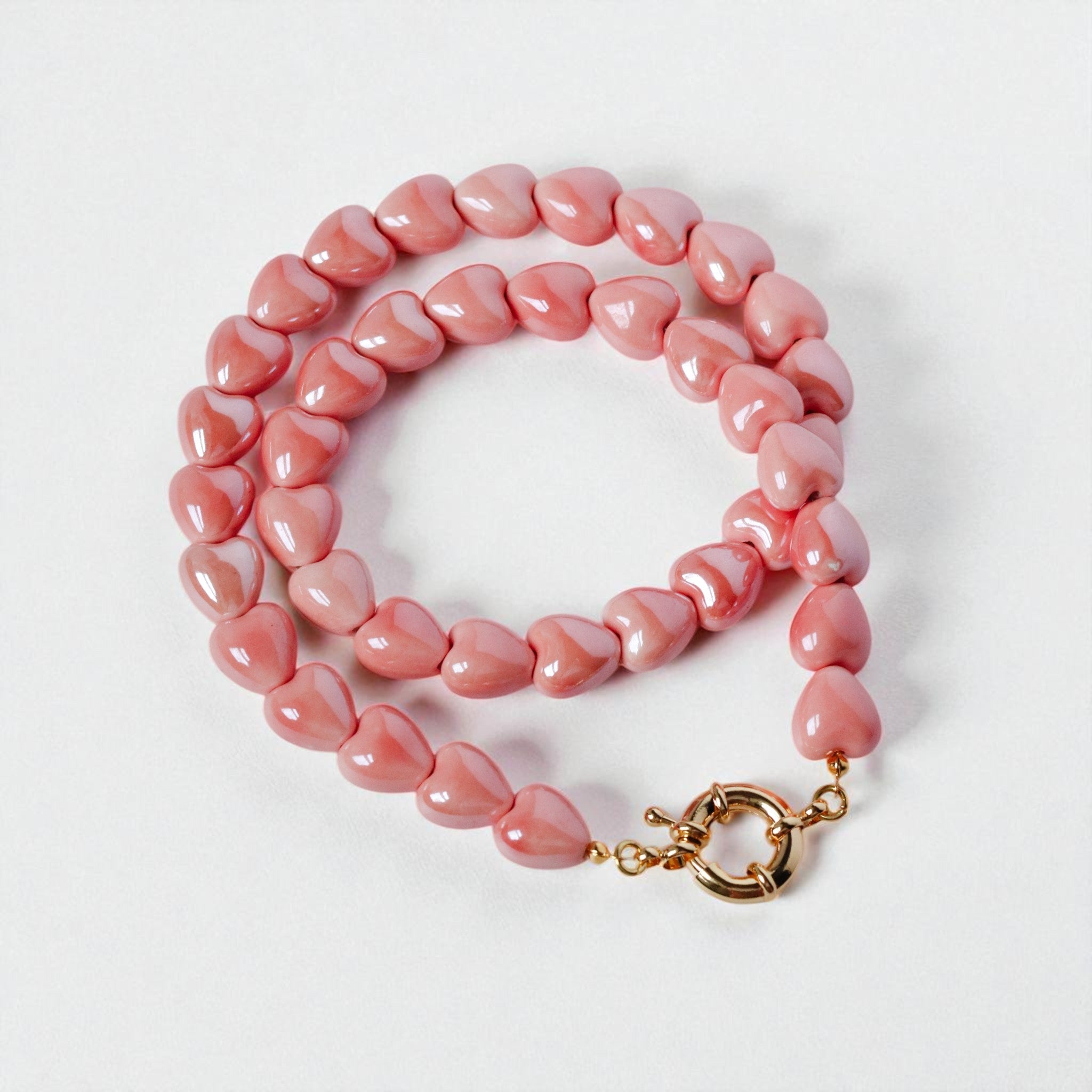 Pink Heartstring Loop