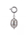 Grey Pearl Charm