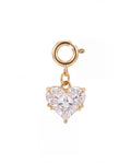 Crystal Heart Charm