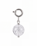Cracked Quartz Charm